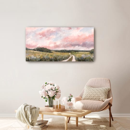 Lumaprints Spring fields 3 Canvas Giclée Art